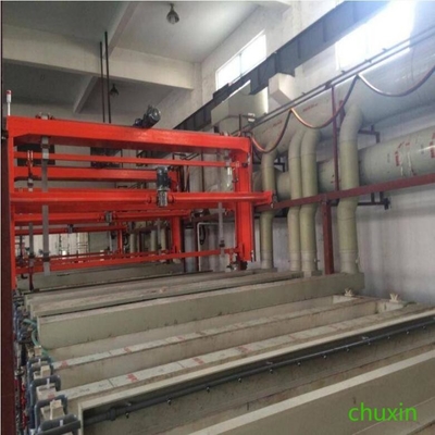 Mesin Elektroplating Industri Galvanis Rel Menengah