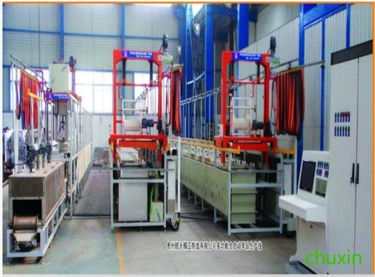 Barrel Hanging Electroplating Lini Produksi Kontrol PLC