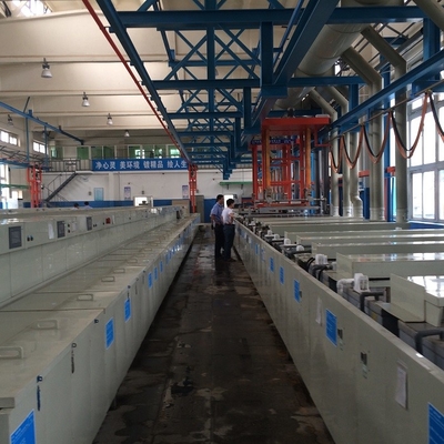 Aksesori Nikel Kromium Jalur Elektroplating ISO9000 OEM