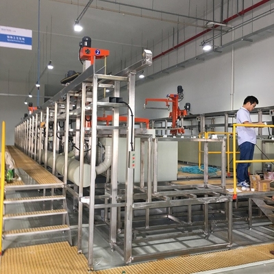 Hanging Electroplating Surface Treatment Barrel Automatic Plating Line Equipment