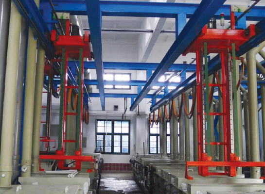 Lini produksi elektroplating dan oksidasi