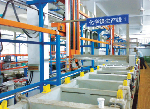 Mesin Elektroplating Industri Nikel Kimia Otomatis