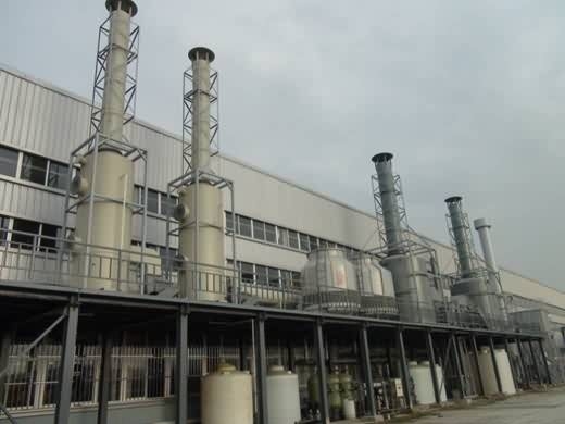Chromium Plating Limbah Gas Sistem Pengolahan Gas Limbah Asam Dan Alkali