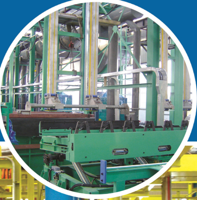 Korea Selatan modern (pabrik Changzhou) elektroplating lini produksi otomatis krom keras