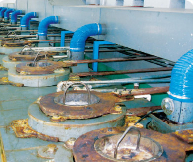 Garis Produksi Kromium Karat Piston Ring Hanging Plating