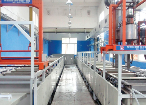 Presisi Rolling Barrel Plating Line Aksesoris Nikel Kromium