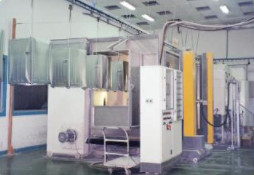 Peralatan Penyemprotan Bubuk Elektrostatik Barrel Plating Otomatis