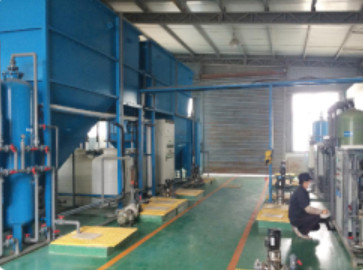 Stasiun Air Limbah Lini Produksi Elektroplating ISO9000