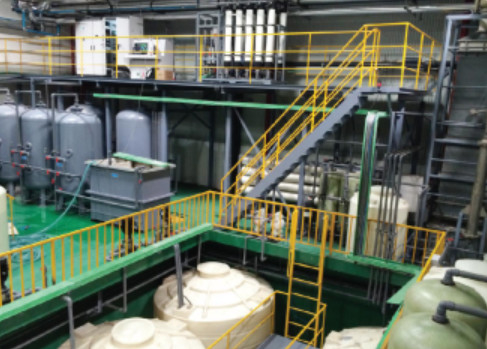 Hanging Barrel Electroplating Line Produksi Stasiun Pengolahan Air Limbah OEM