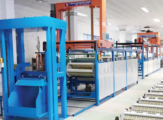 Otomatis Barrel Plating Line Makanan presisi Cepat dan nyaman Menggantung PLC Control OEM