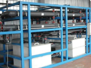 Sistem Kontrol PLC Membran Tubular Gantung Barel