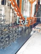 Lini produksi elektroforesis katoda inti meteran Samsung