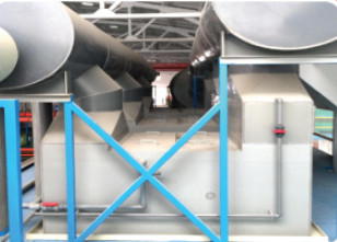 Chrome Plated Air-cooled Unit Proxy Cooling Tower Paten Perangkat Inlet Air terdiri dari Perangkat Inlet Air, Sepa